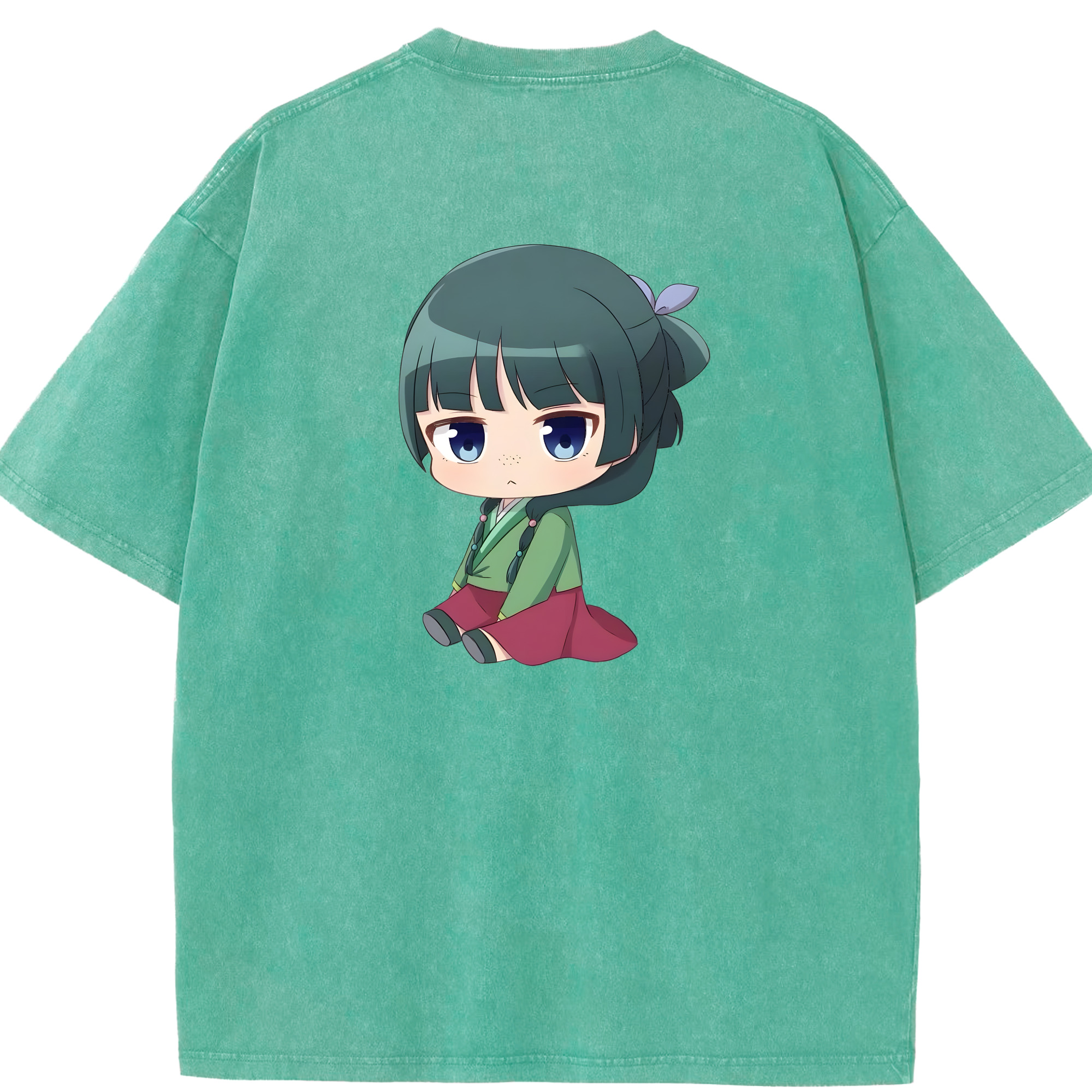 （画像用） 薬屋のひとりごと The Apothecary Diaries 綿100% ヴィンテージ風 半袖Tシャツ（背面プリント）